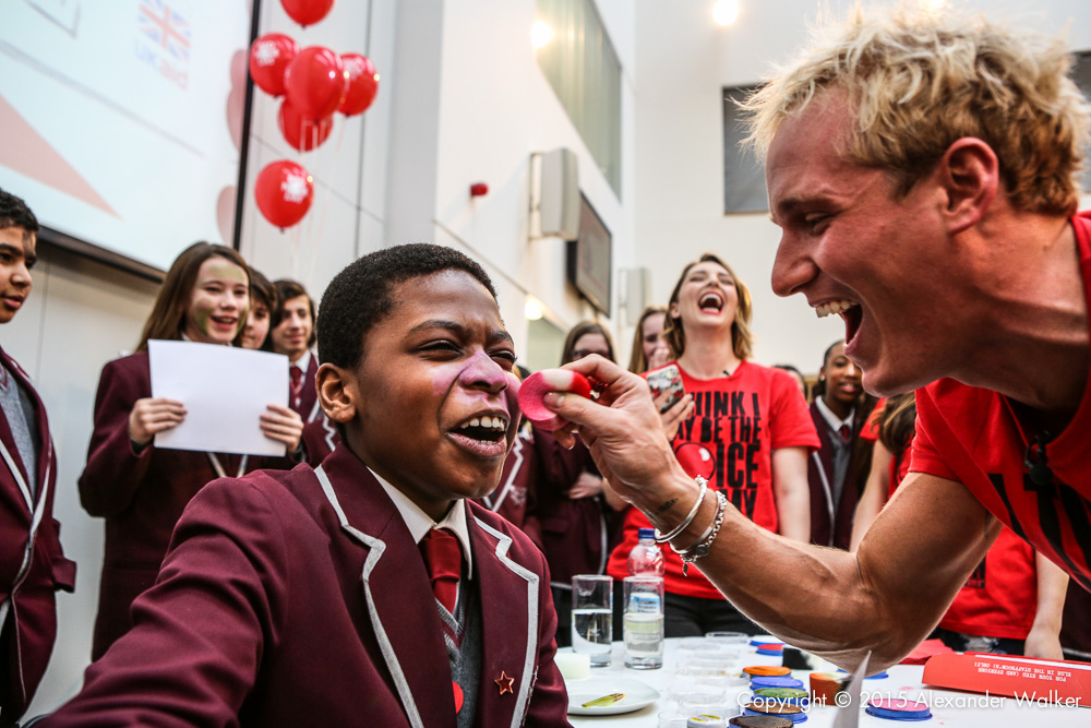  Jamie Laing is on a mission to inspire people to fundraise for Red Nose Day on Friday 13th March 2015. 