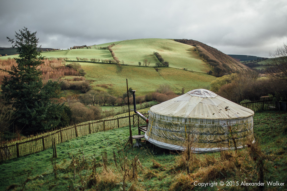  Francesca Cassini's Yurt on Old Chapel Farm 