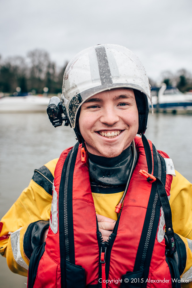  Harry Eaton, Volunteer Crew at Teddington Lifeboat Station RNLI. 