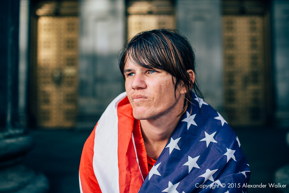 Bella Black from Team USA. The Homeless World Cup is a unique, pioneering social movement which uses football to inspire homeless people to change their own lives. Homeless World Cup 2016 is taking place in Glasgow's George Square from July 10th to July 16th. For more information, visit www.homelessworldcup.com
