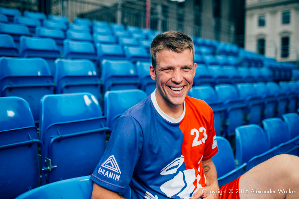jan Malek of Czech Republic at the Homeless World Cup. The Homeless World Cup is a unique, pioneering social movement which uses football to inspire homeless people to change their own lives. Homeless World Cup 2016 is taking place in Glasgow's George Square from July 10th to July 16th. For more information, visit www.homelessworldcup.com