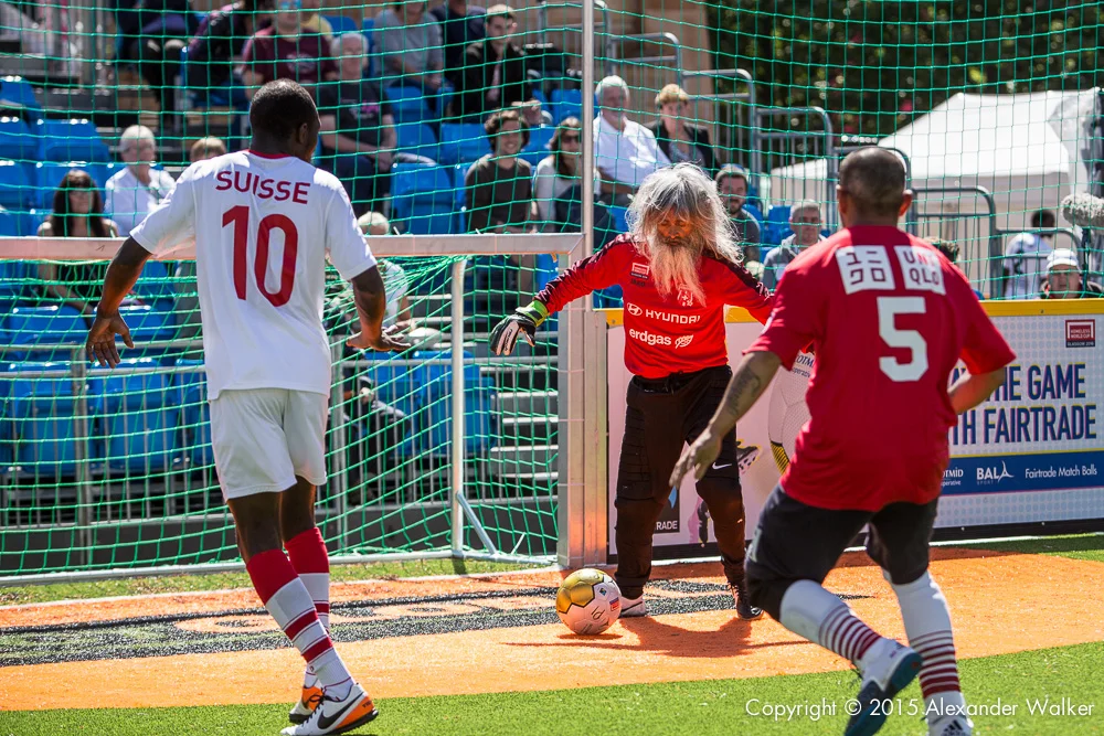 The Homeless World Cup is a unique, pioneering social movement which uses football to inspire homeless people to change their own lives. Homeless World Cup 2016 is taking place in Glasgow's George Square from July 10th to July 16th. For more information, visit www.homelessworldcup.com