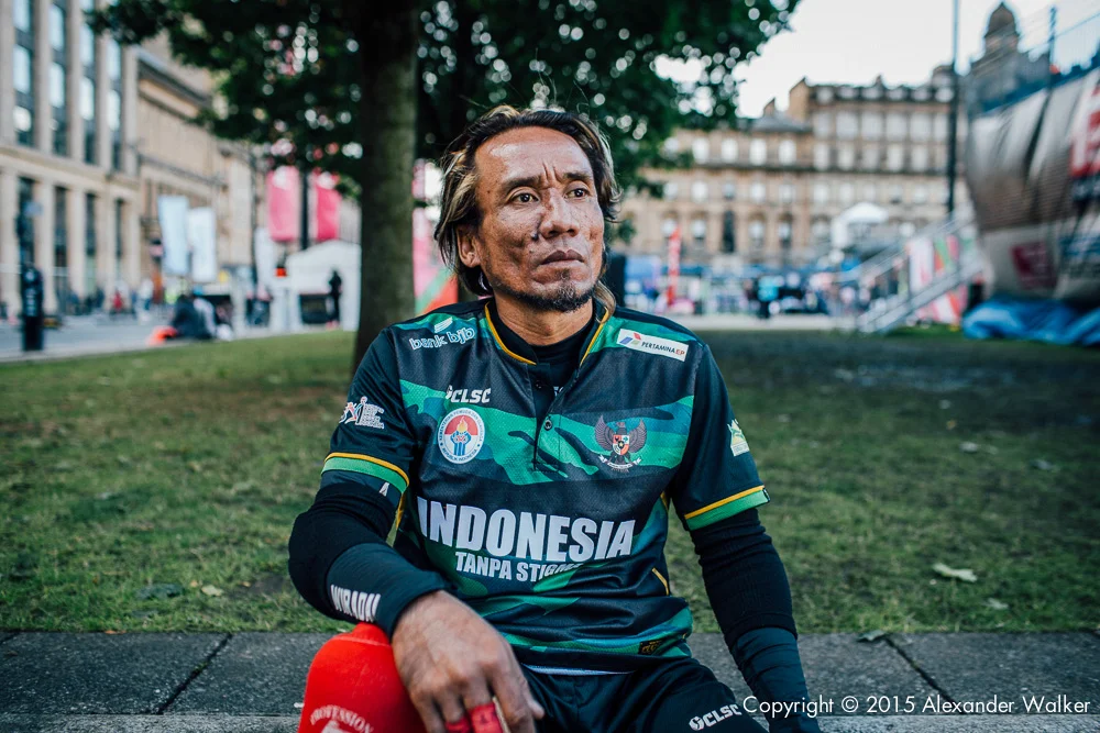 Wira Dana from Team Indonesia The Homeless World Cup is a unique, pioneering social movement which uses football to inspire homeless people to change their own lives. Homeless World Cup 2016 is taking place in Glasgow's George Square from July 10th to July 16th. For more information, visit www.homelessworldcup.com