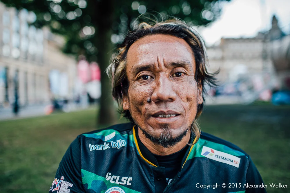 Wira Dana from Team Indonesia The Homeless World Cup is a unique, pioneering social movement which uses football to inspire homeless people to change their own lives. Homeless World Cup 2016 is taking place in Glasgow's George Square from July 10th to July 16th. For more information, visit www.homelessworldcup.com