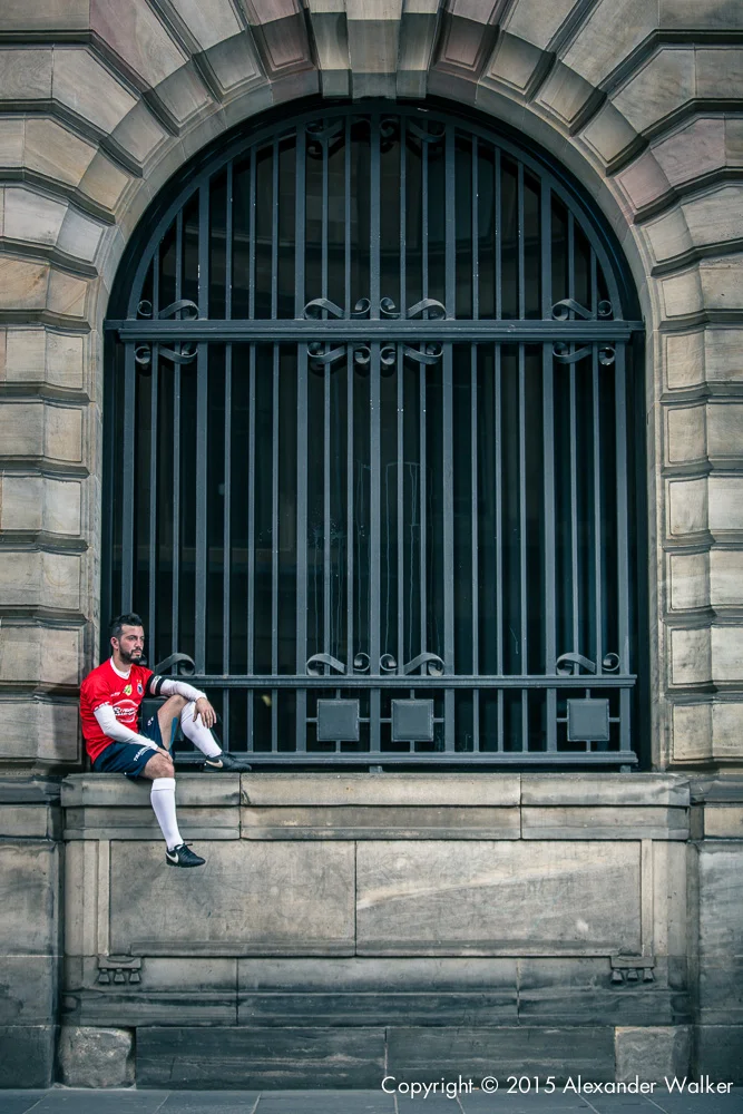 Matias from Team Chile. The Homeless World Cup is a unique, pioneering social movement which uses football to inspire homeless people to change their own lives. Homeless World Cup 2016 is taking place in Glasgow's George Square from July 10th to July 16th. For more information, visit www.homelessworldcup.com