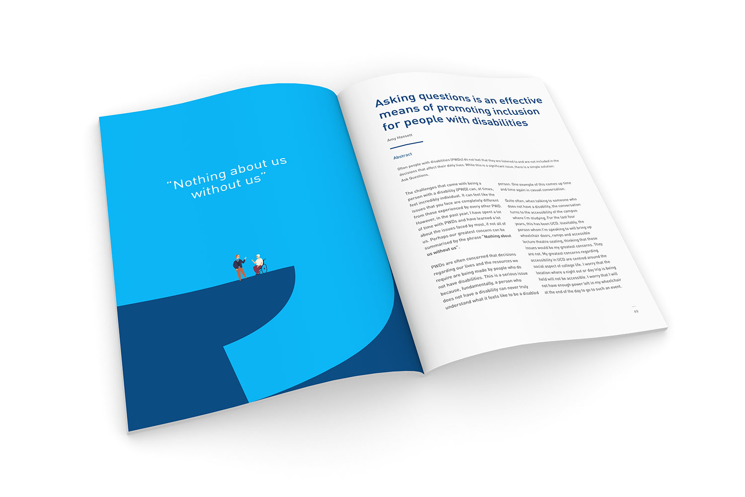 Accessible Design for print