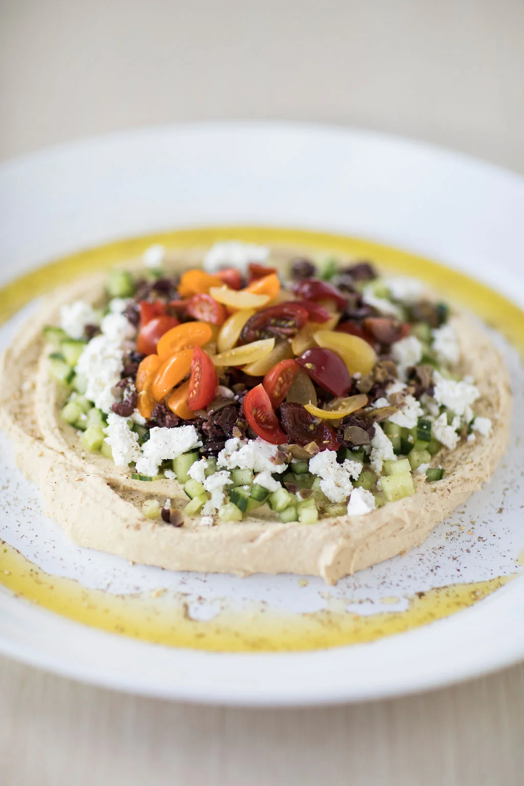 Middle Eastern Station with Hummus