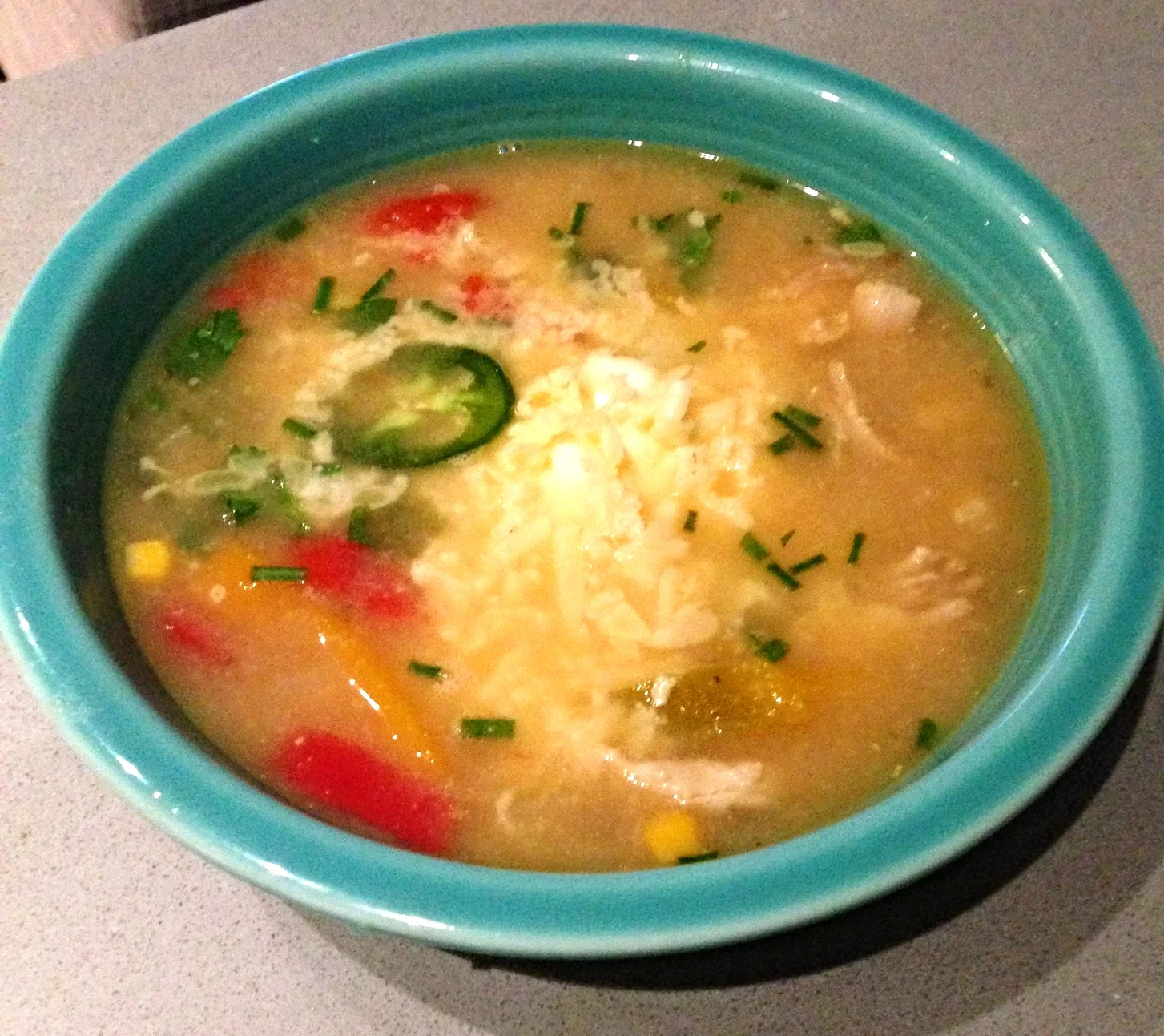 Mexican Lime Chicken Soup