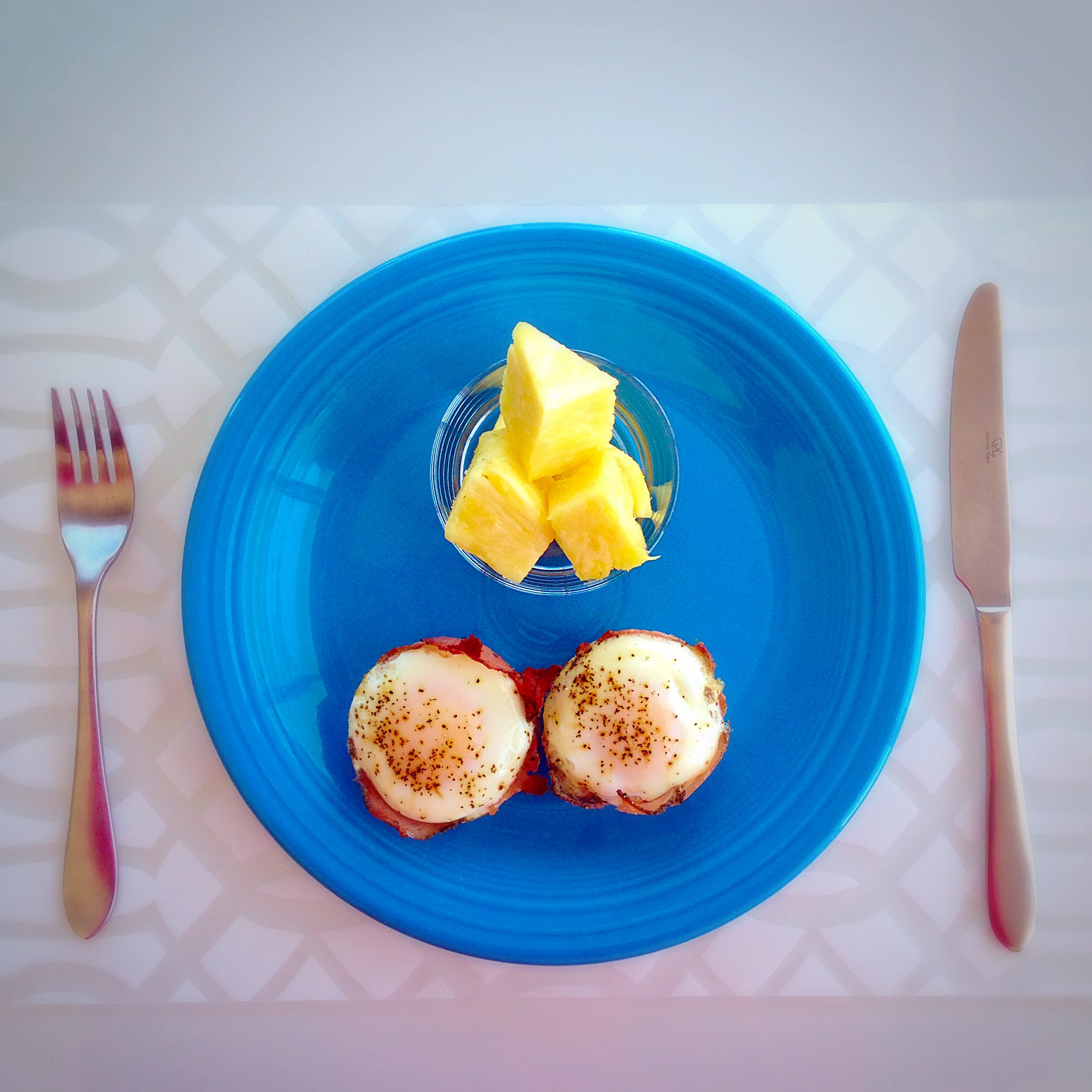 Baked Ham & Egg Cups