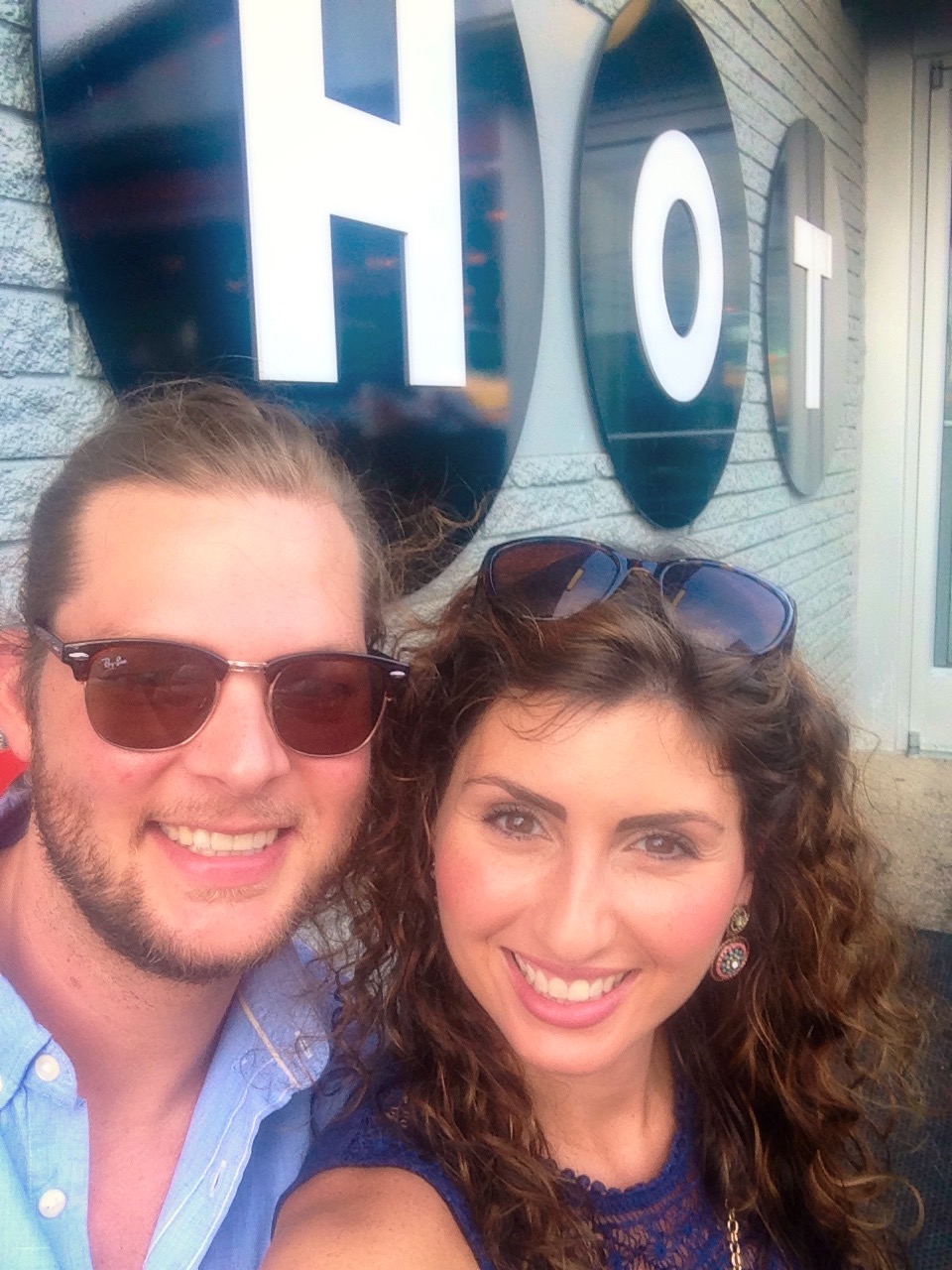 we Had to have some hot chicken in nashville ;) 