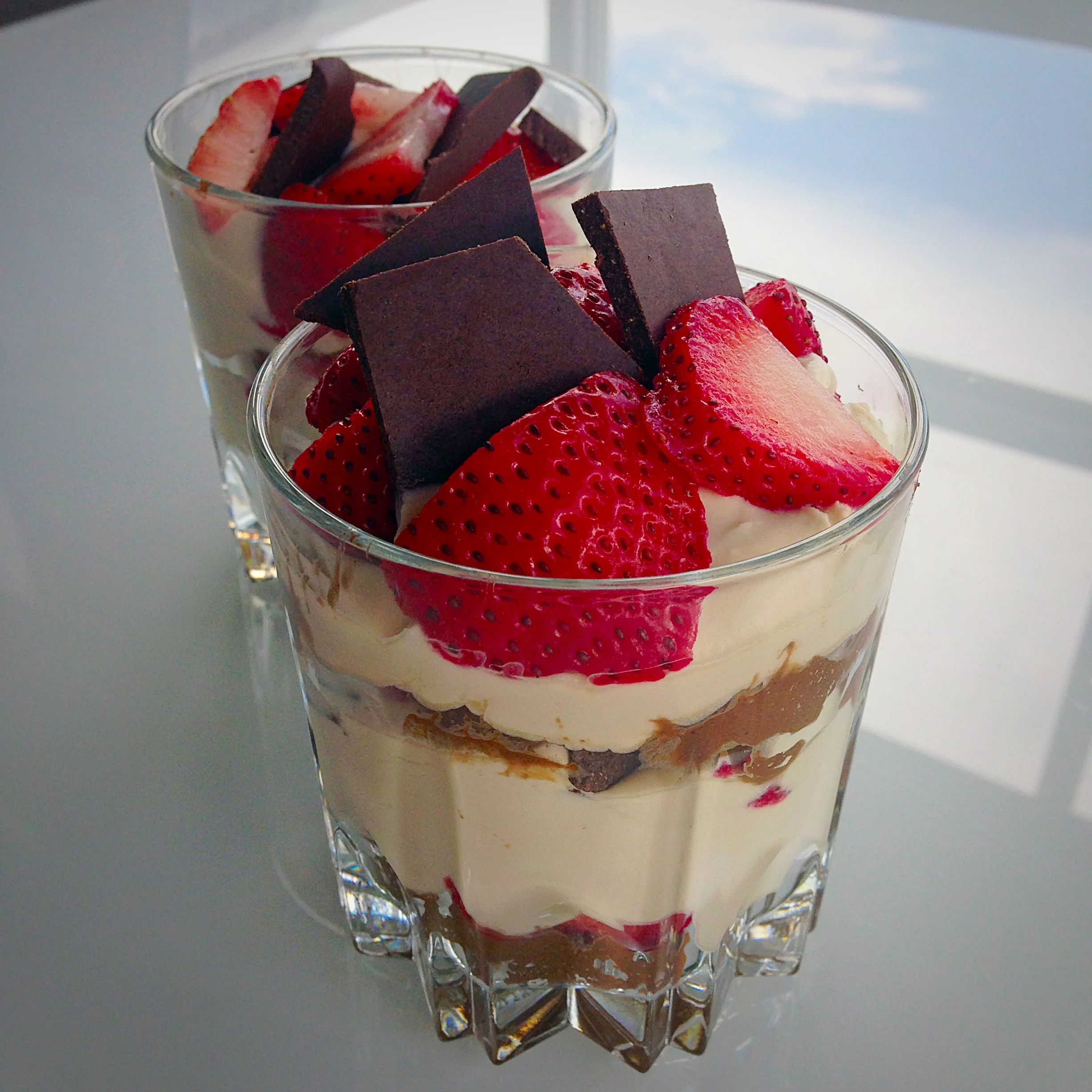Chocolate Coconut Trifle