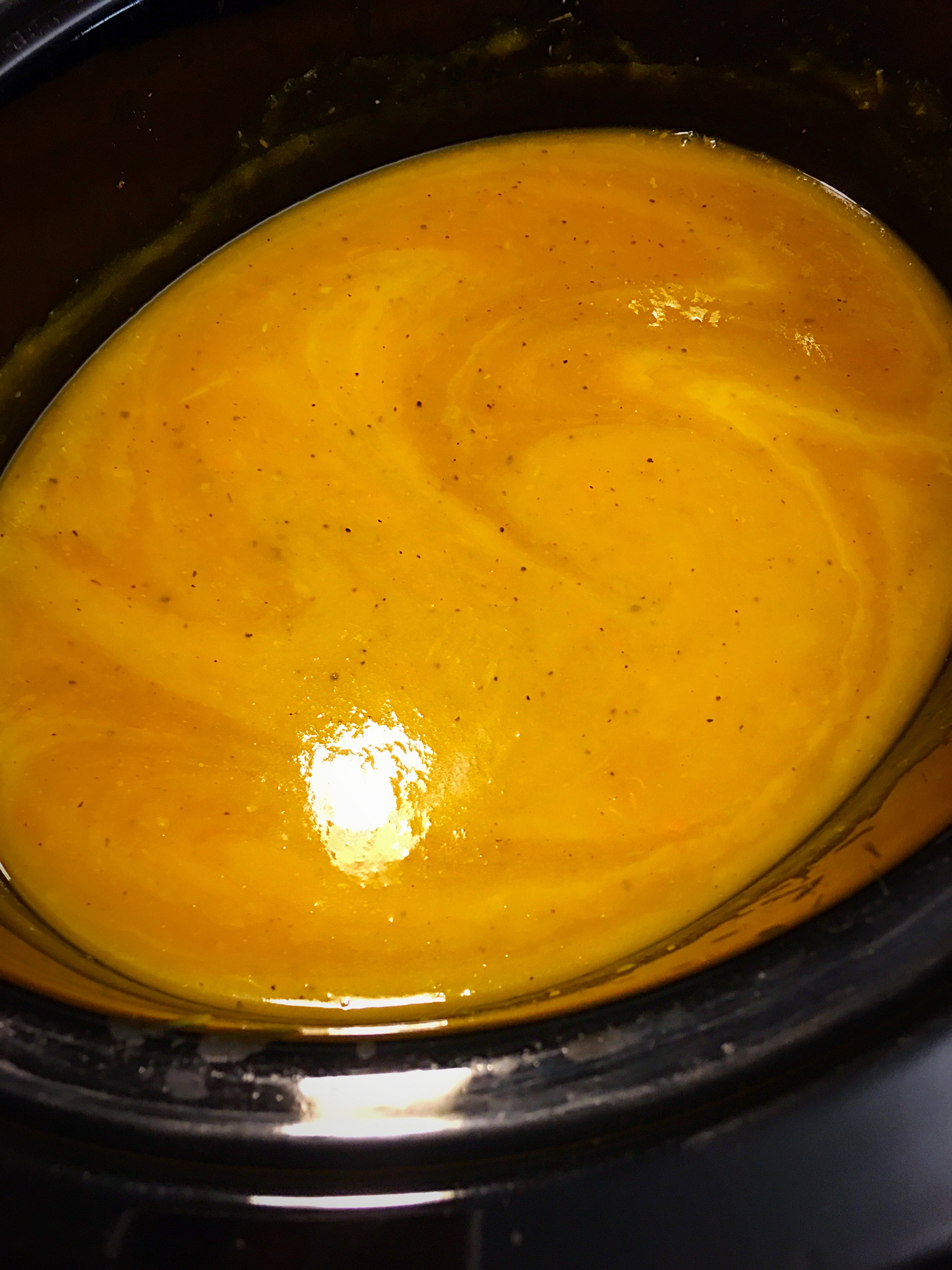 cook, puree, then add coconut milk