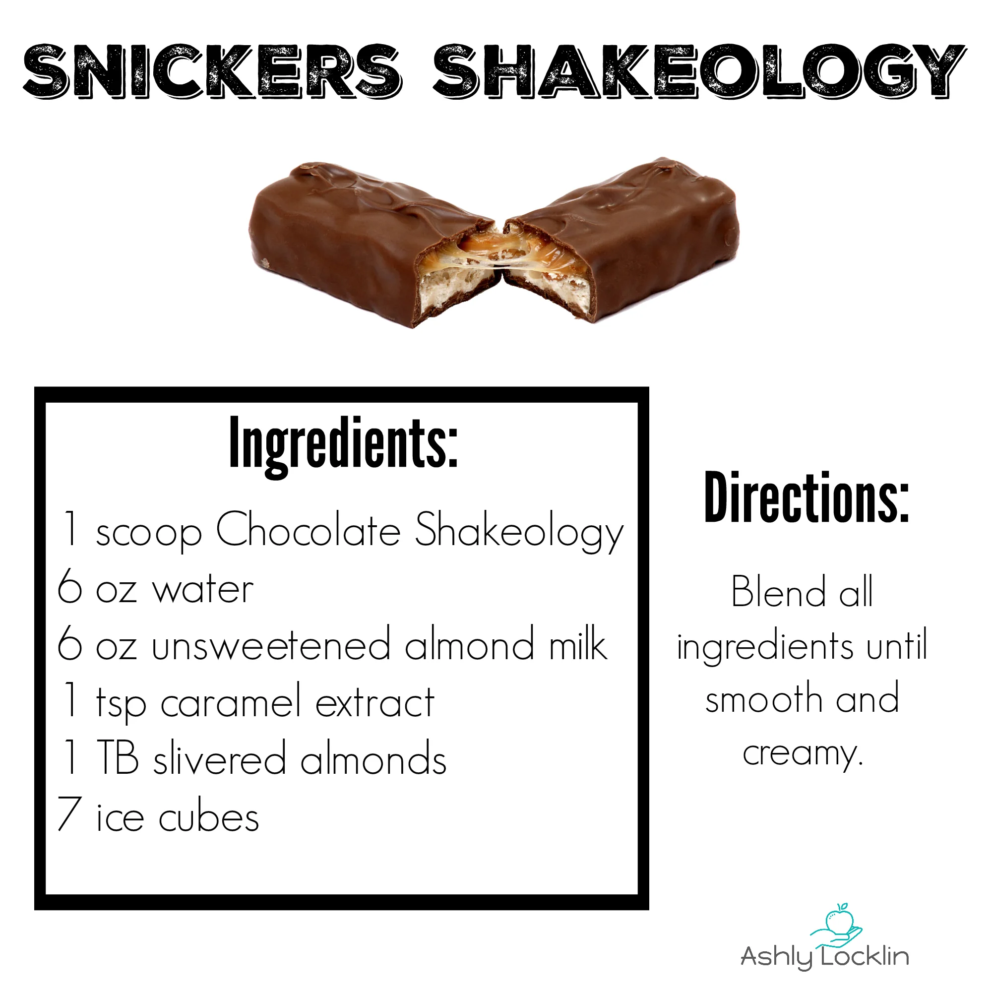 Don't Be Tricked, Choose the Right Treat: Candy Bar Shakeology Recipes