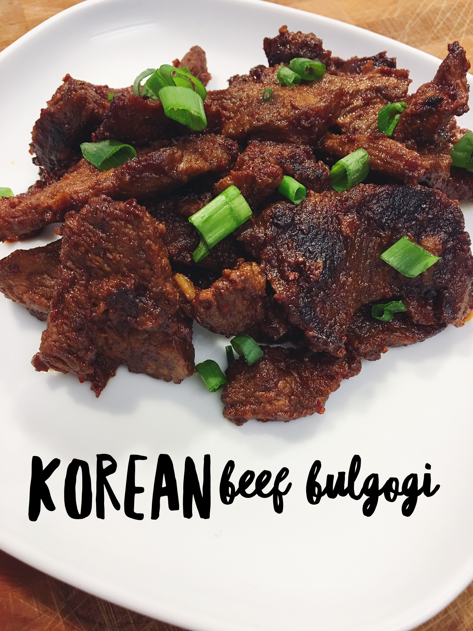 Korean Beef Bulgogi