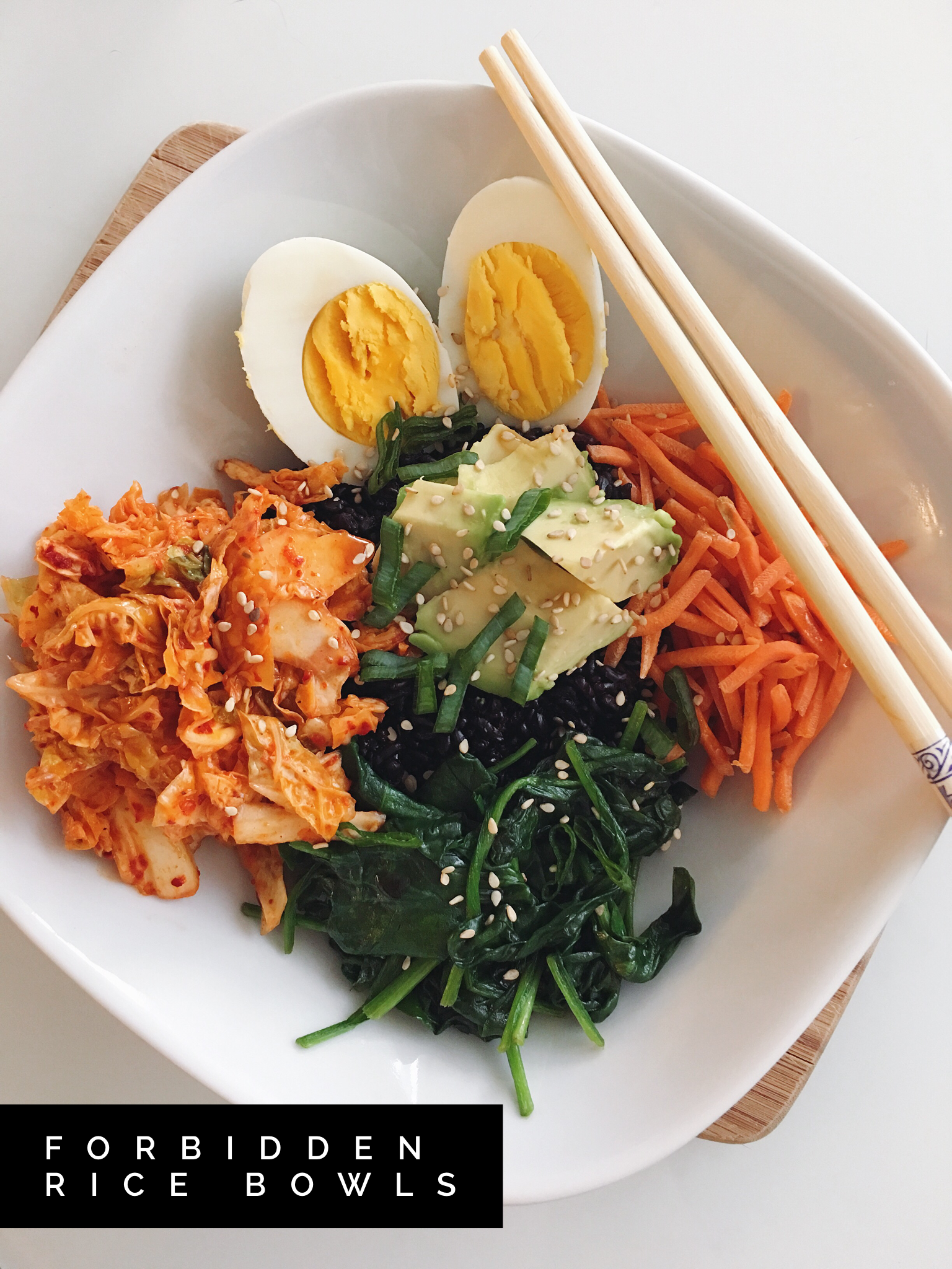 Forbidden Rice Bowls