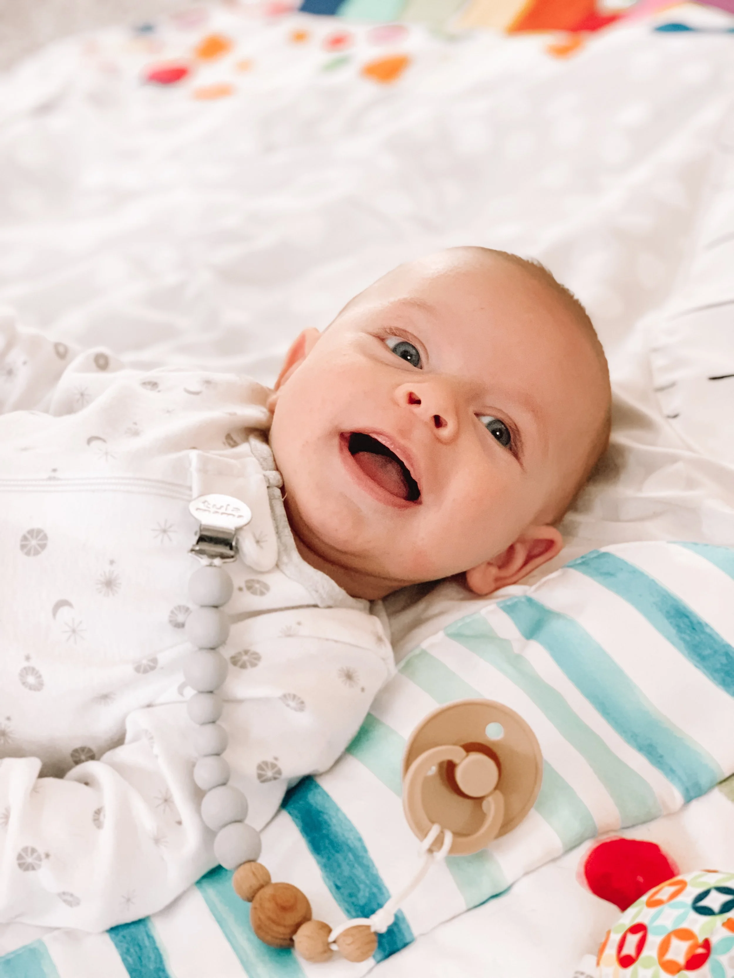 Pacifiers, Clips, and Sleepers...oh my! 