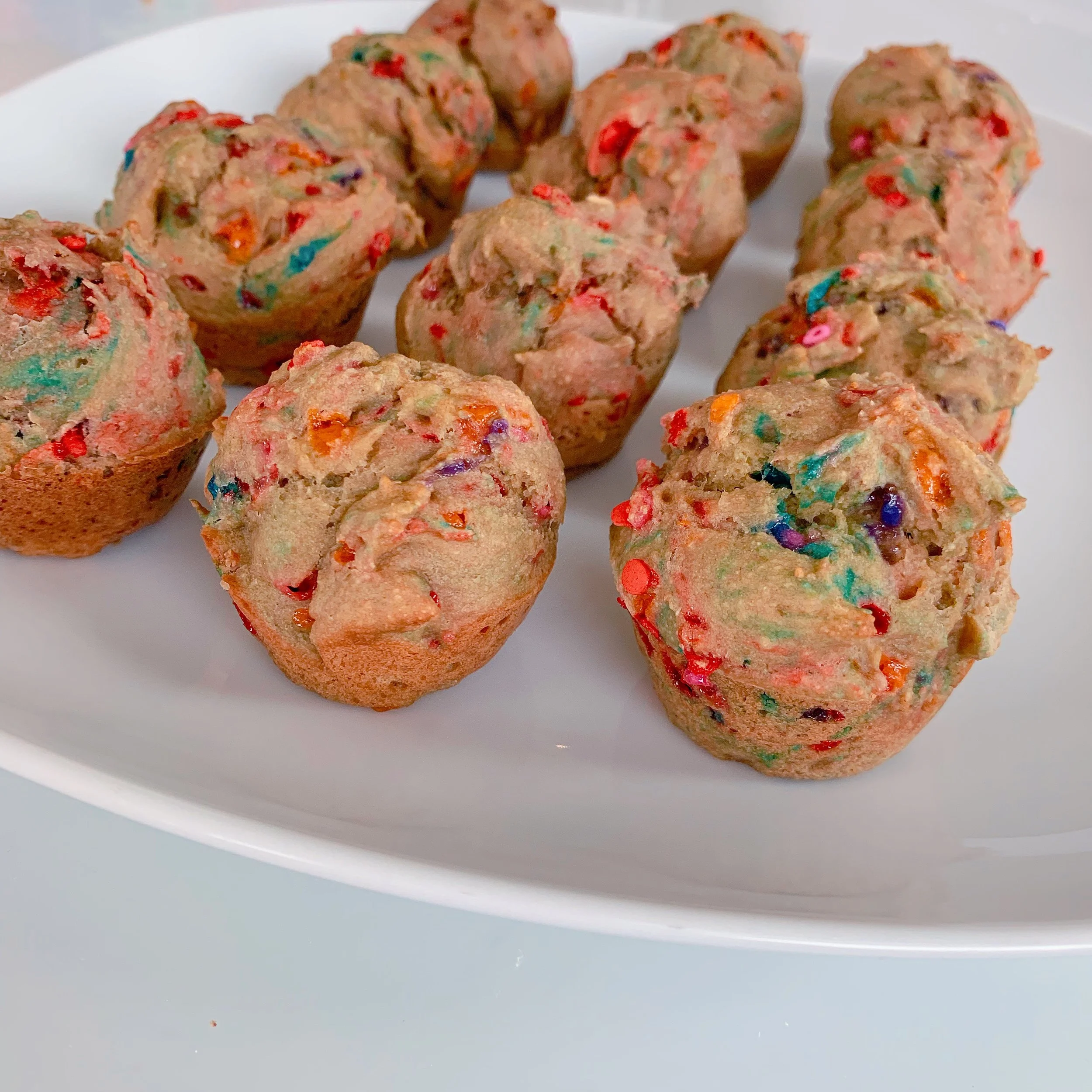 Healthy Funfetti Muffins 