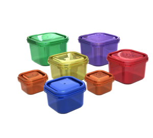 Colored Containers for Food $9.95 USD, $11.95 CAD, £9.95 GBP