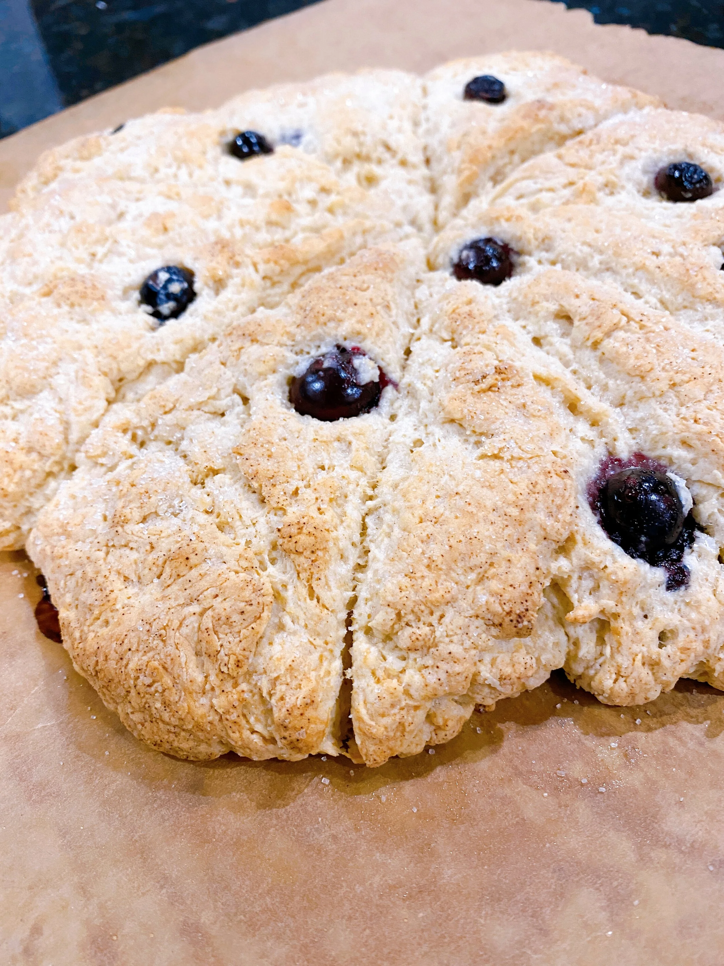 Easy Blueberry Scones