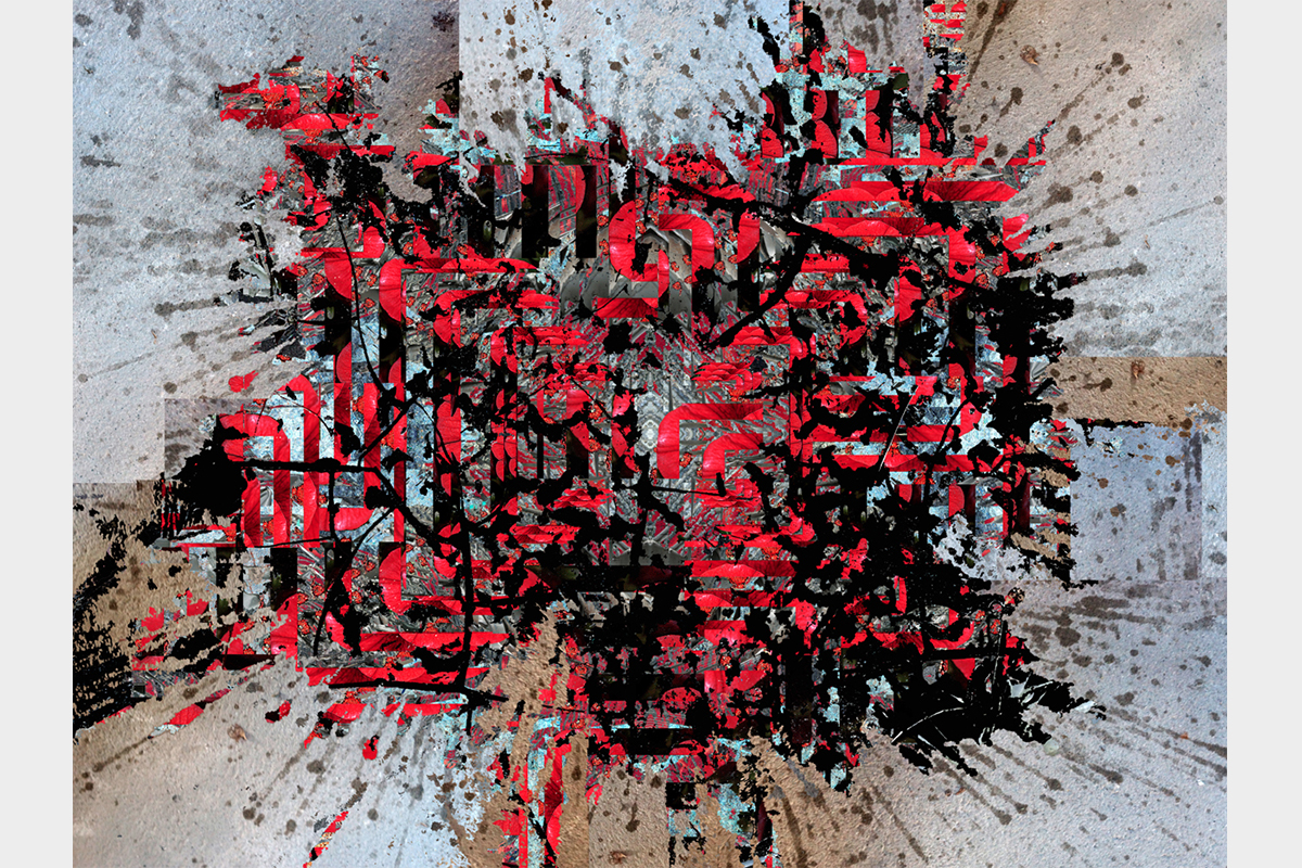 "Beer & Roses" - 102 cm x 135 cm