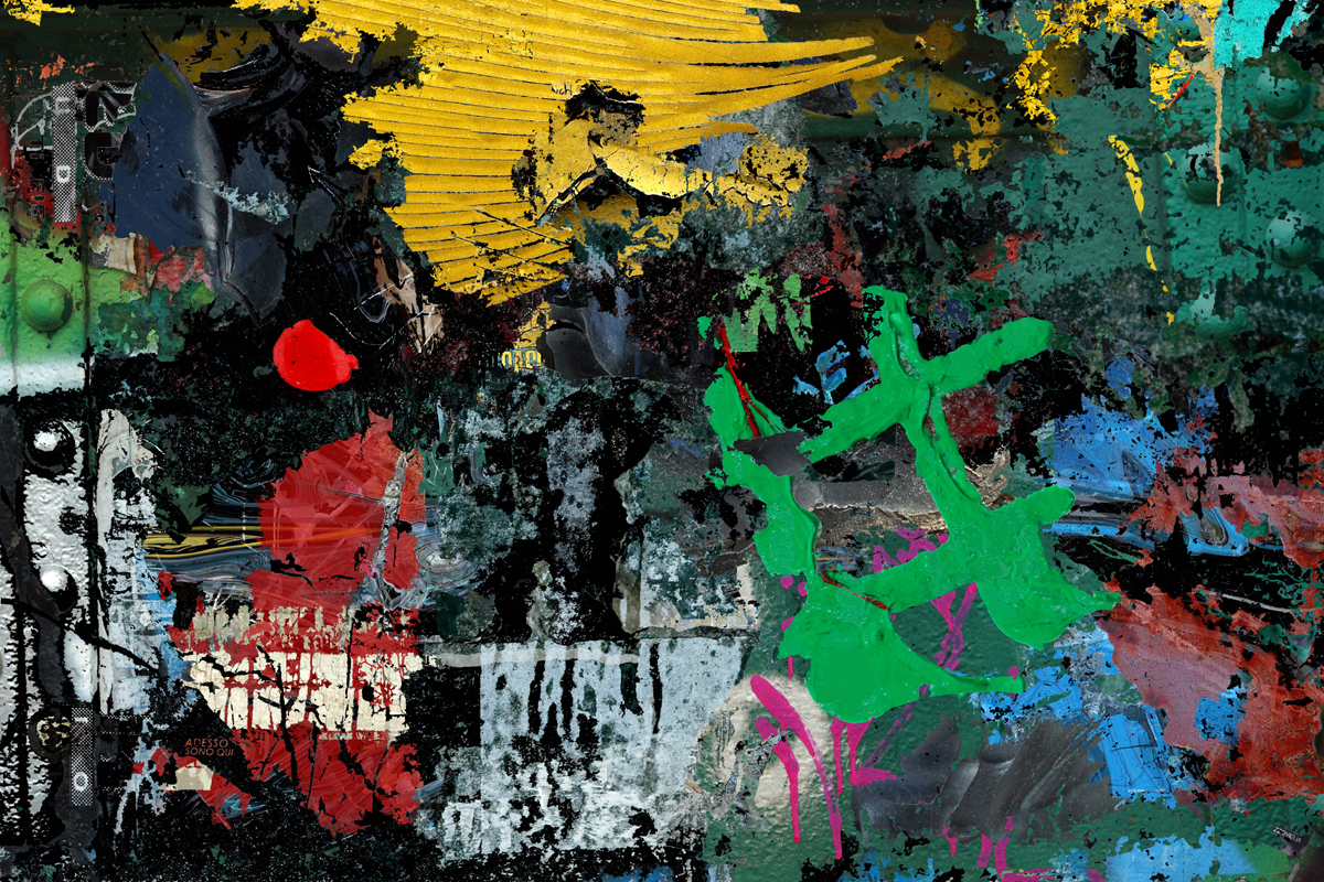 "Adesso sono qui" - 80 cm x 120 cm