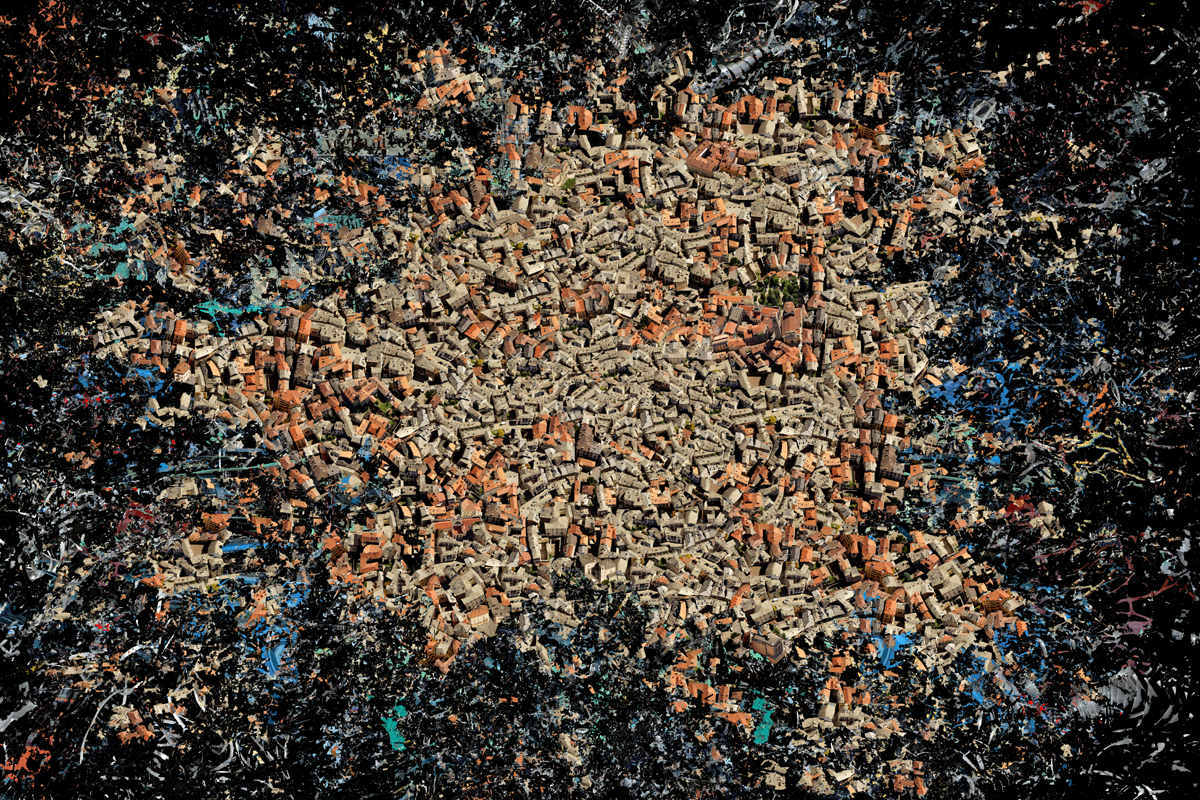 "Planet Earth" - 100 cm x 150 cm