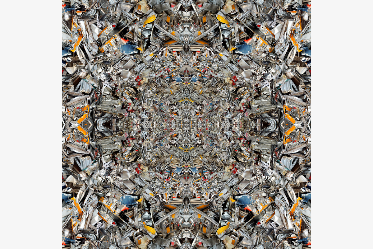 "Moth Man Mantra" - 80 cm x 80 cm