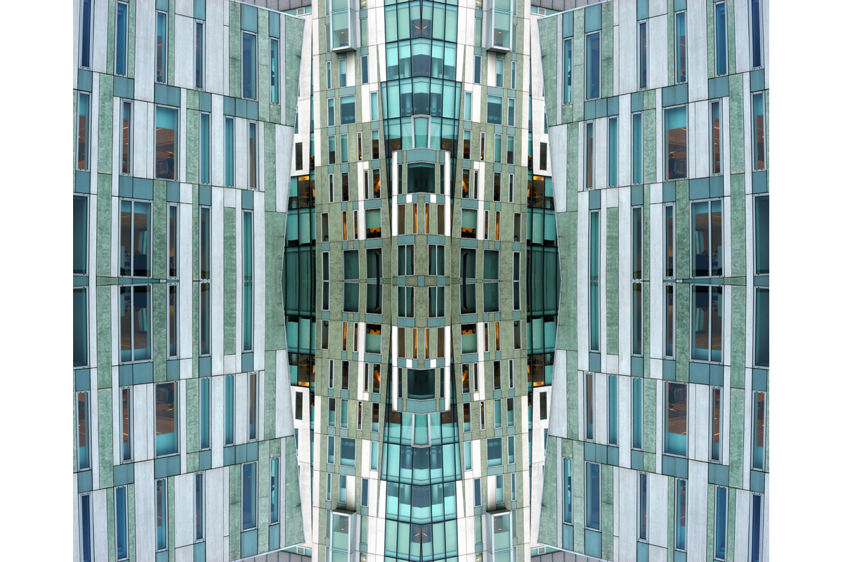 "Assago Blue" - 80 cm x 100 cm