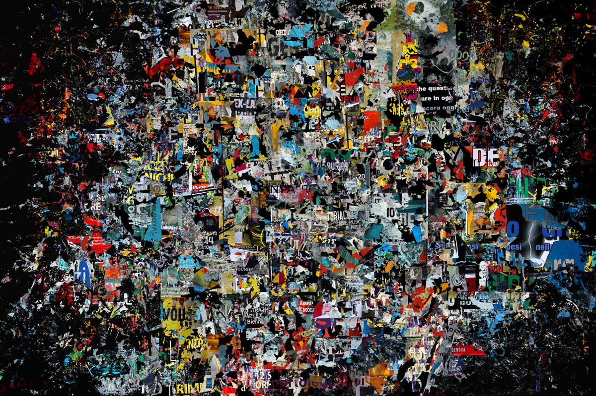 "The time that passes between then & now" - 100 cm x 152 cm