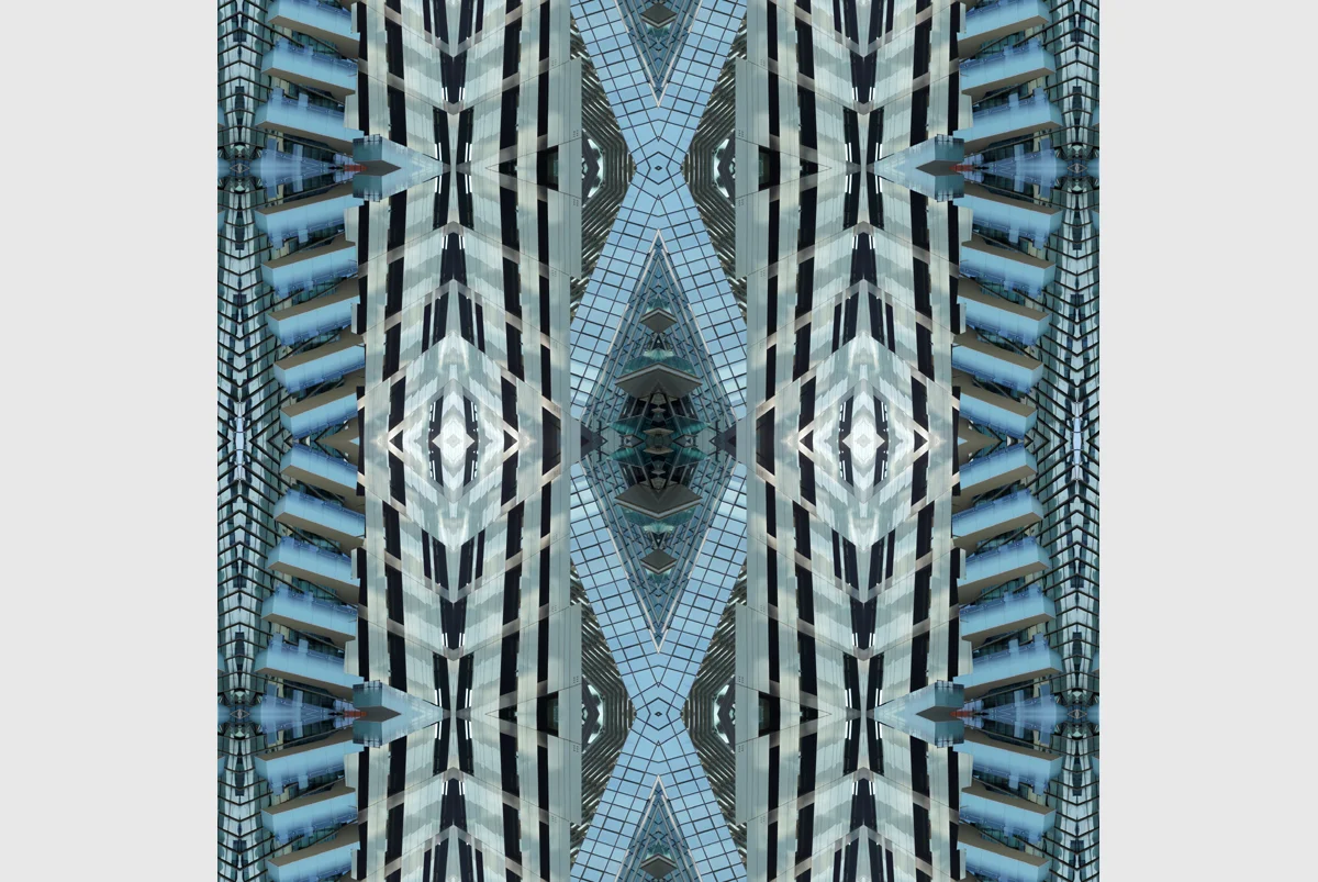 "High rise" - 80 cm x 80 cm