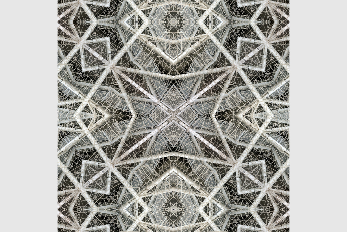 "New dynamics of architecture" - 80 cm x 80 cm
