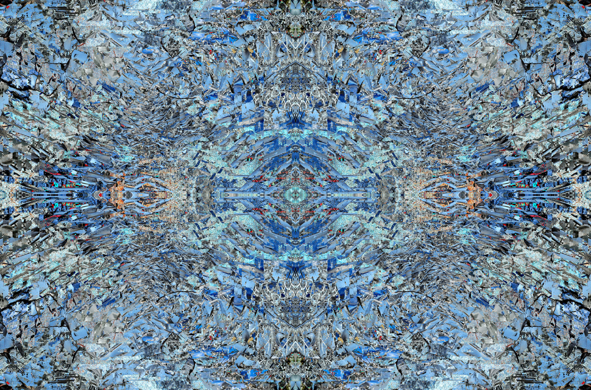 "Infinite Blue 02" - 80 cm x 120 cm