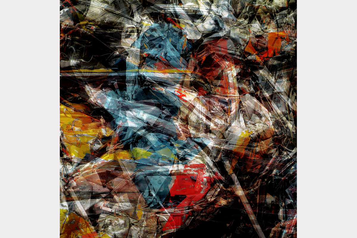 "Kiss me" - 100 cm x 100 cm