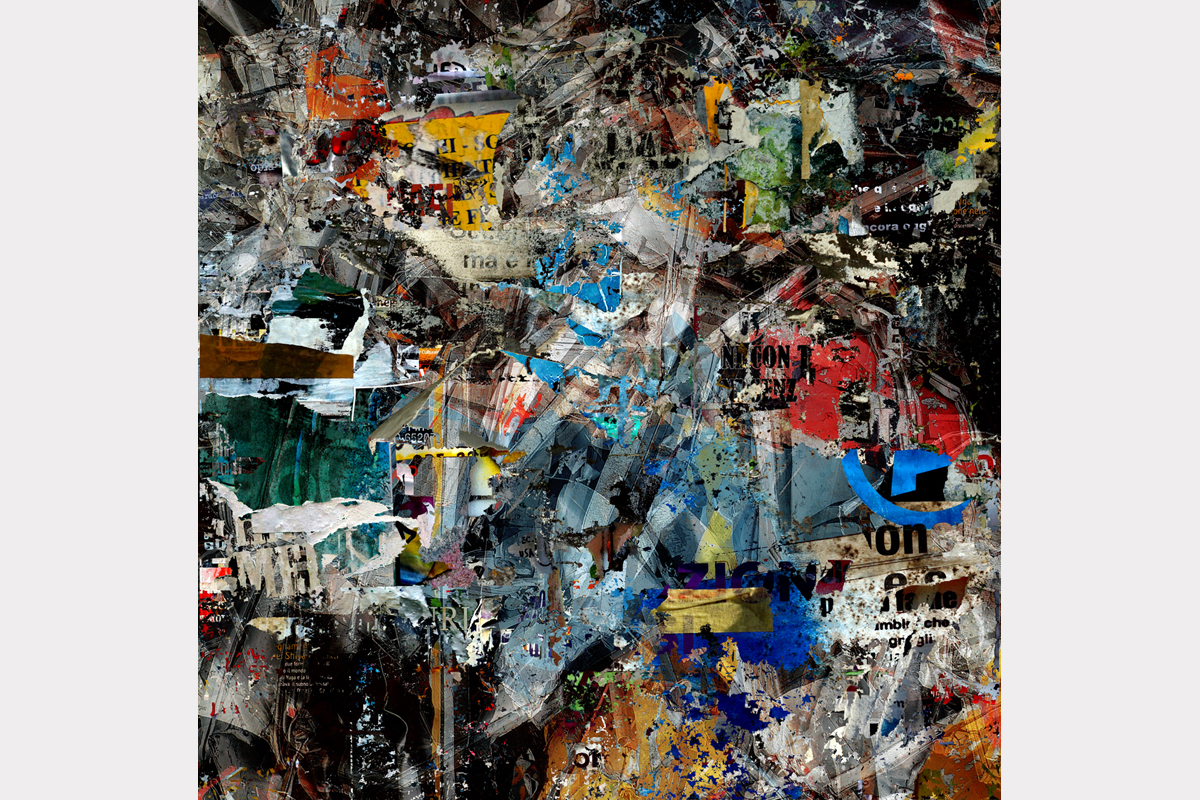 "Brain washed" - 100 cm x 100 cm
