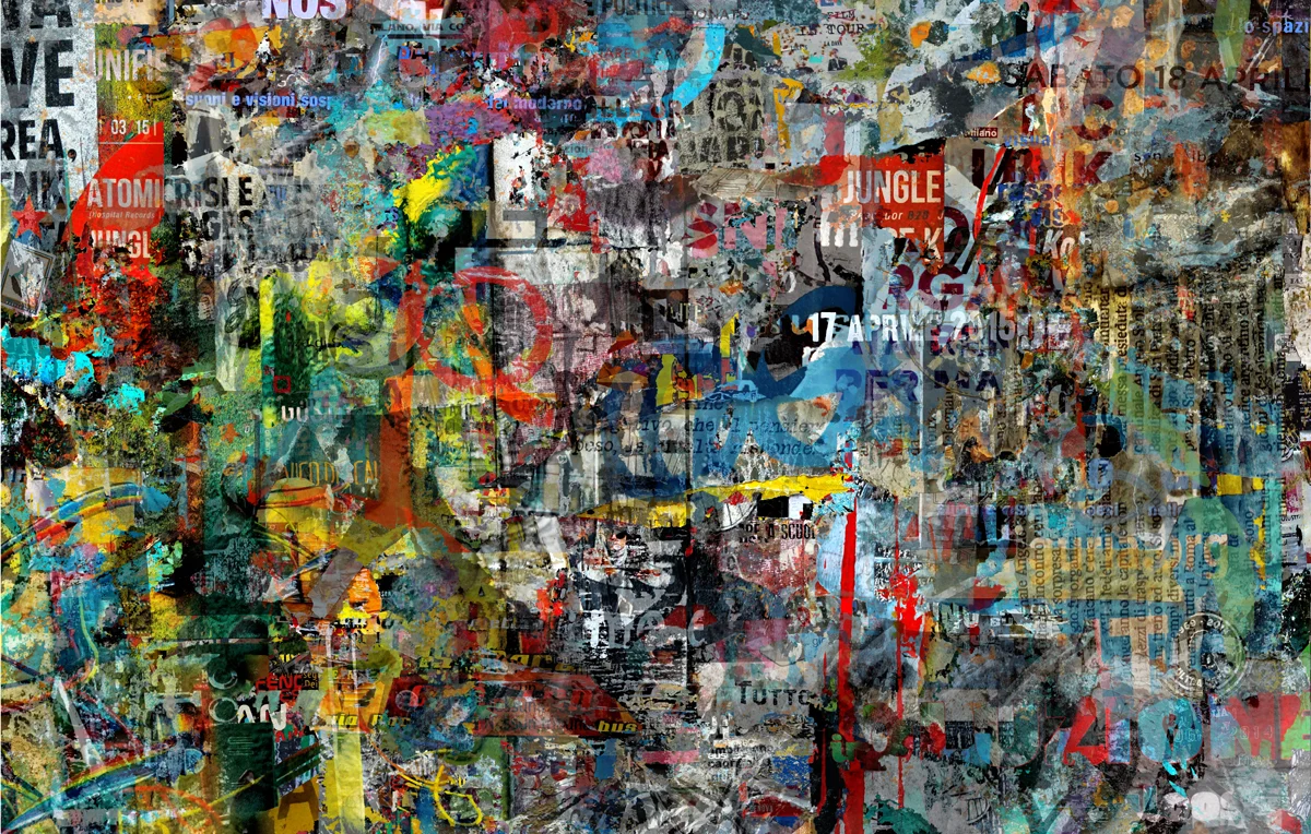 "Atomic Jungle" - 105 cm x 157 cm