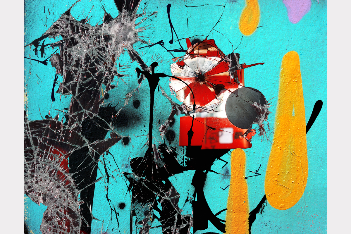"Black moon rising" - 105 cm x 135 cm