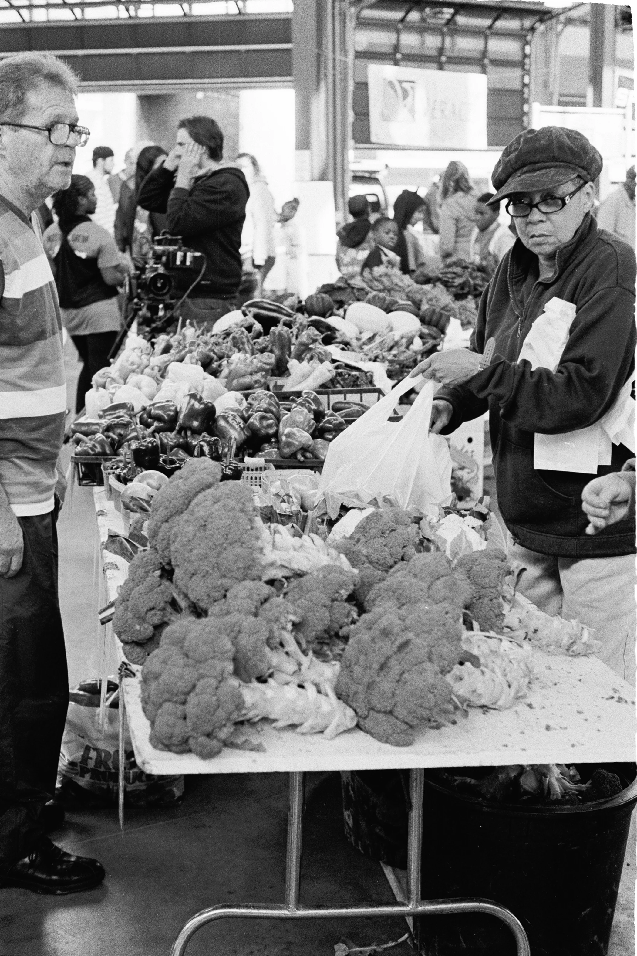 Selling Vegetables - Eastern Market, Detroit MI