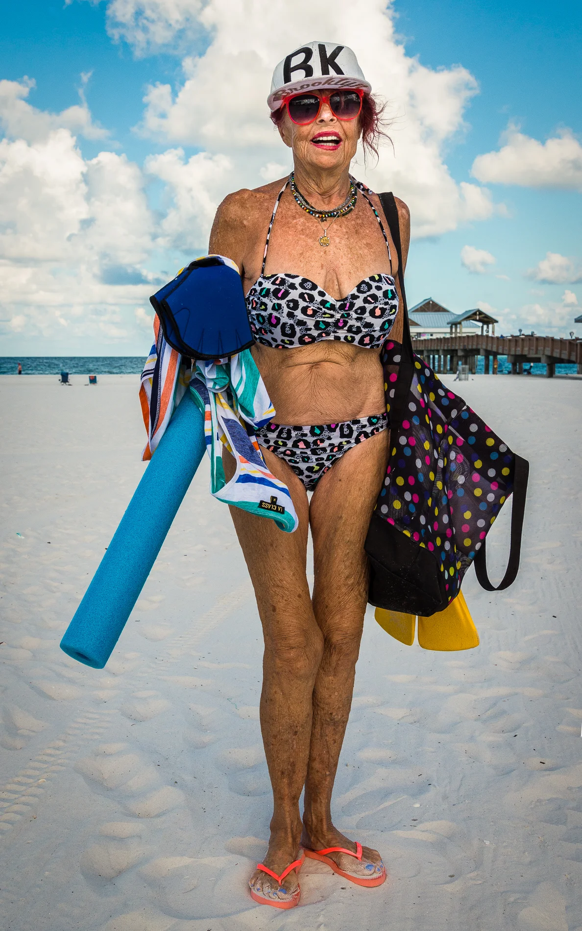 Woman on the Beach. August 2017