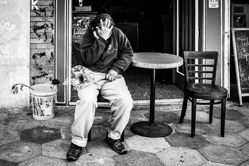 Anonymous Man. Ybor City 2014