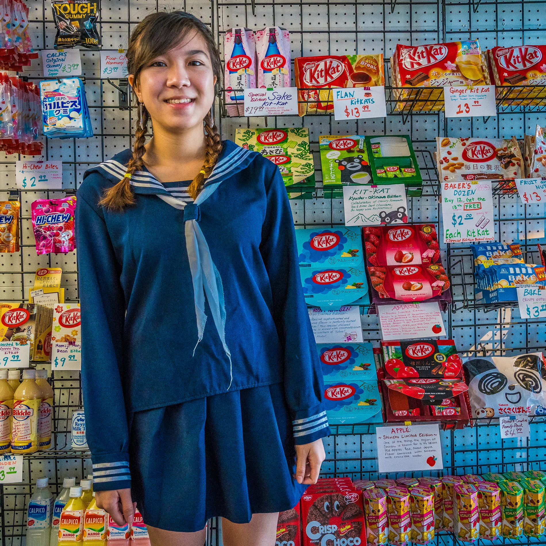 Sales Girl. Fleamarket 2017