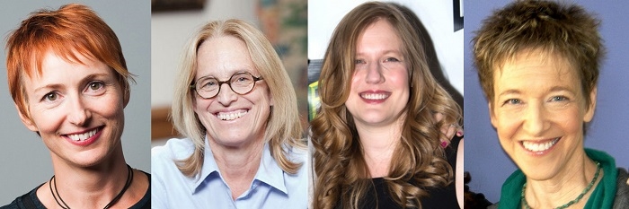 From left: Rebecca Jordan-Young, Darcy Kelley, Linsay Firman, Robin Henig