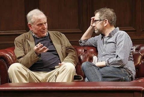 A.R. Gurney and Artistic Director Jonathan Silverstein