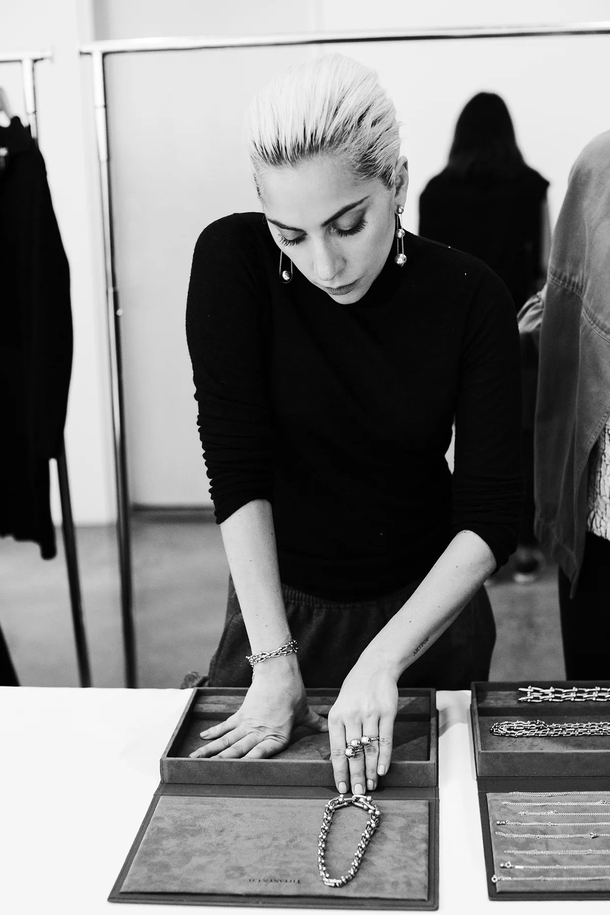 Lady Gaga for Tiffany HardWare.