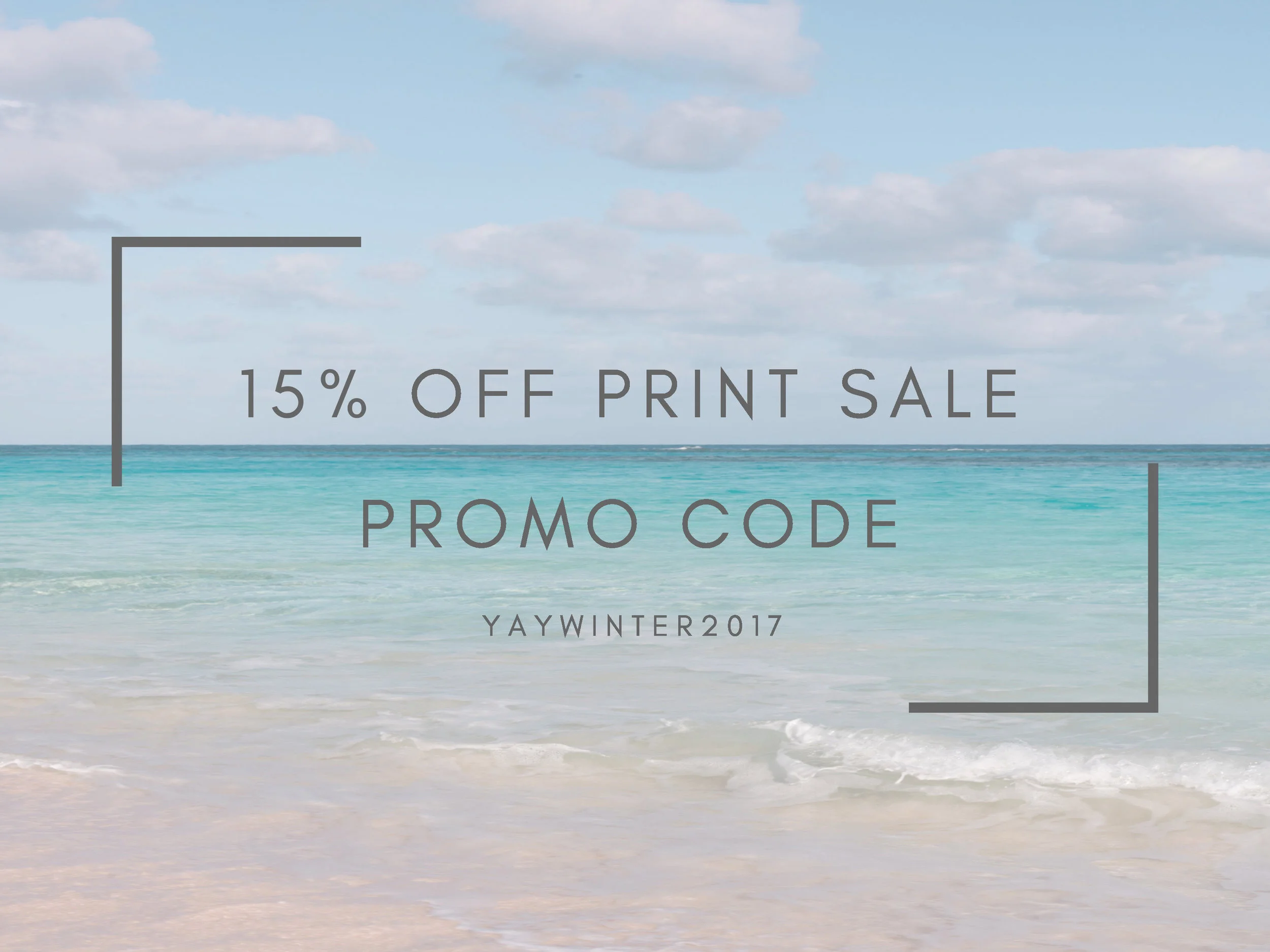 Print Sale: Offer Expires December 25!