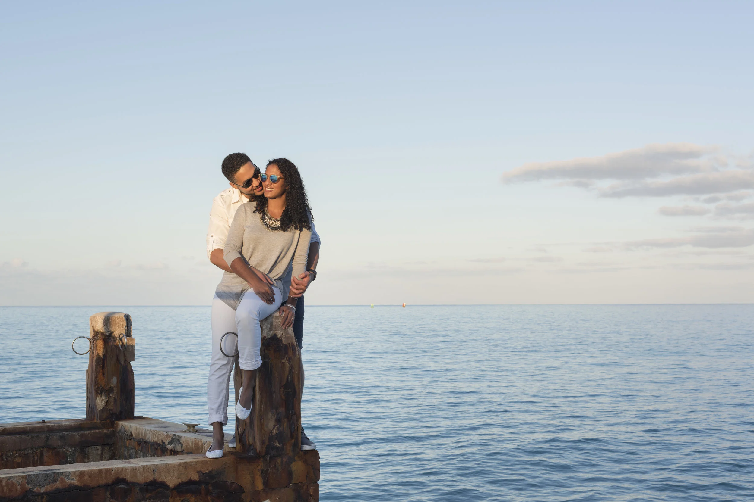Engagement: Lisa &amp; Tyriq - St. George's &amp; Ft. St. Catherine's, Bermuda
