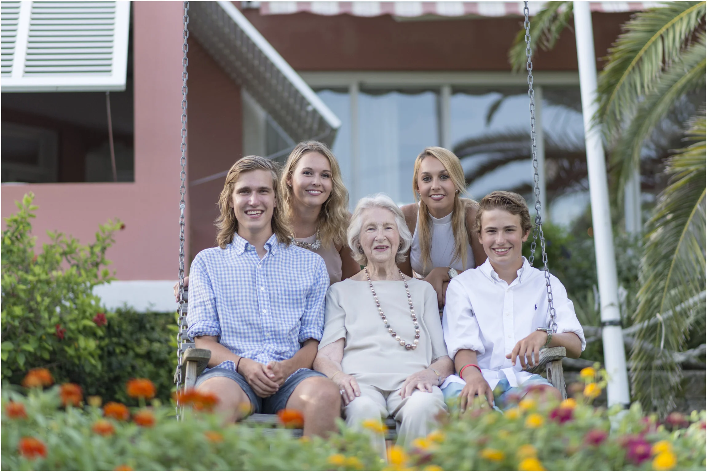 Portrait: Belinda &amp; Family - Royal Palms Hotel, Bermuda