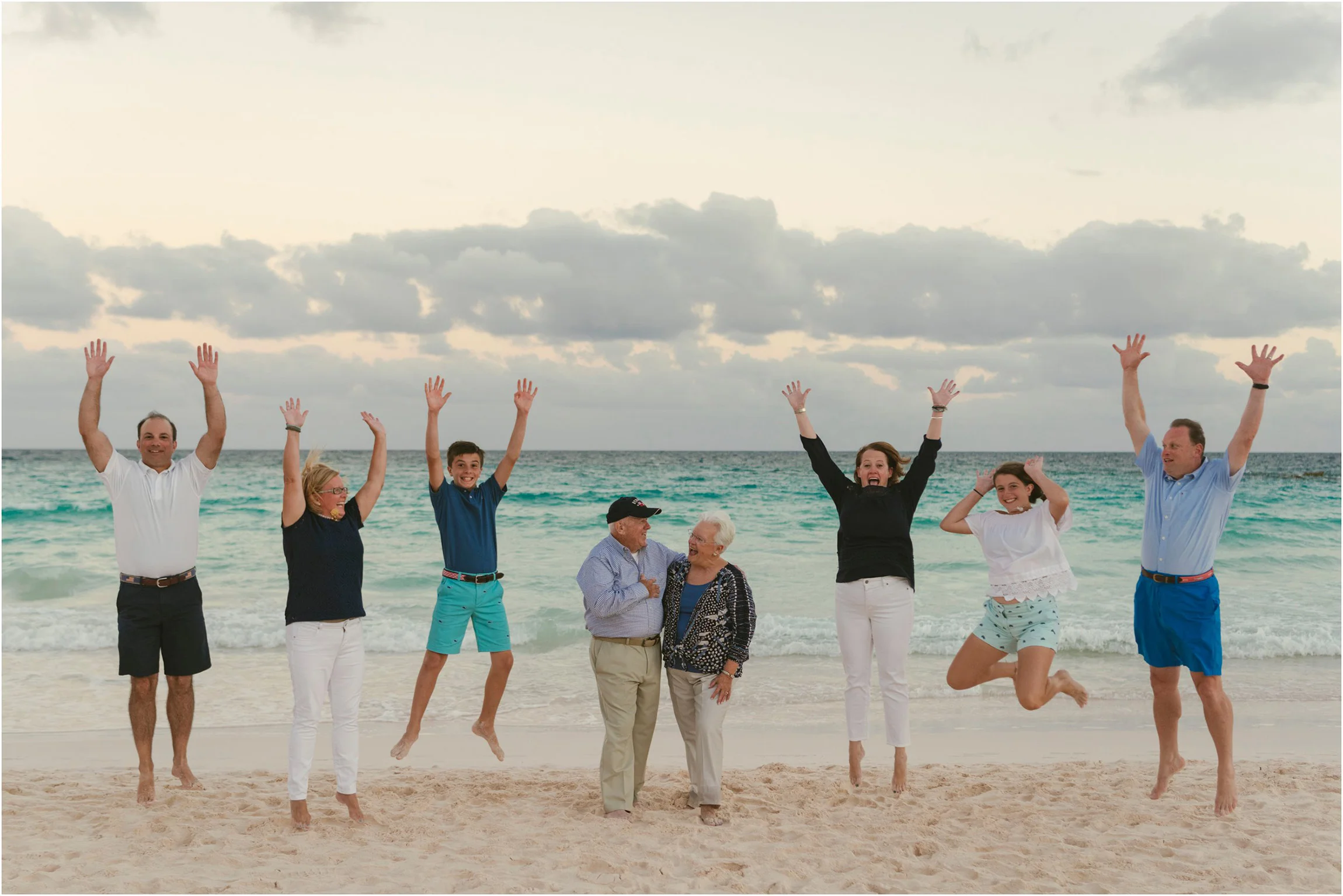 Portrait: Alicia &amp; Family - Horseshoe Bay Beach