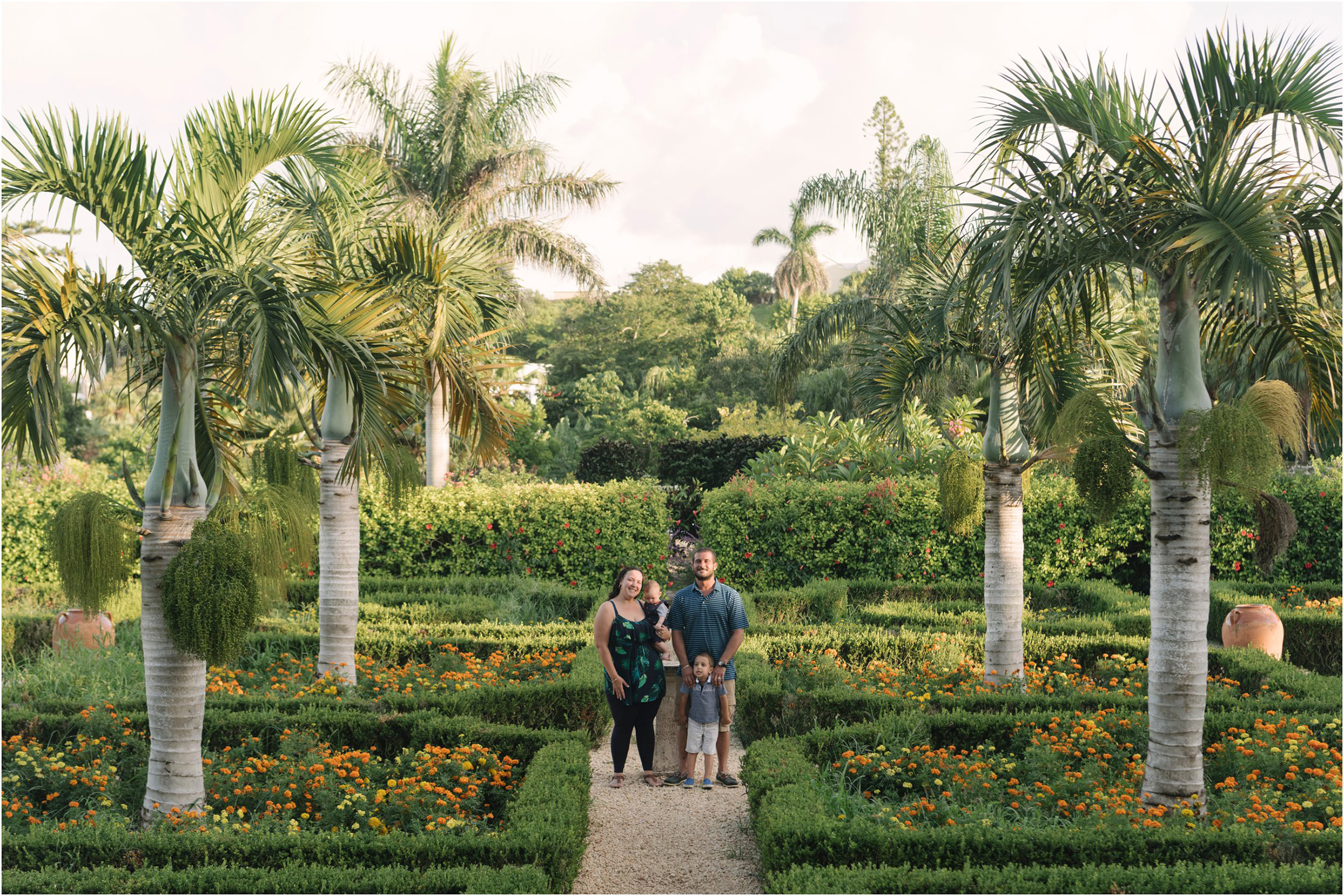 Portrait The Amaros Botanical Gardens Bermuda Fiander Foto