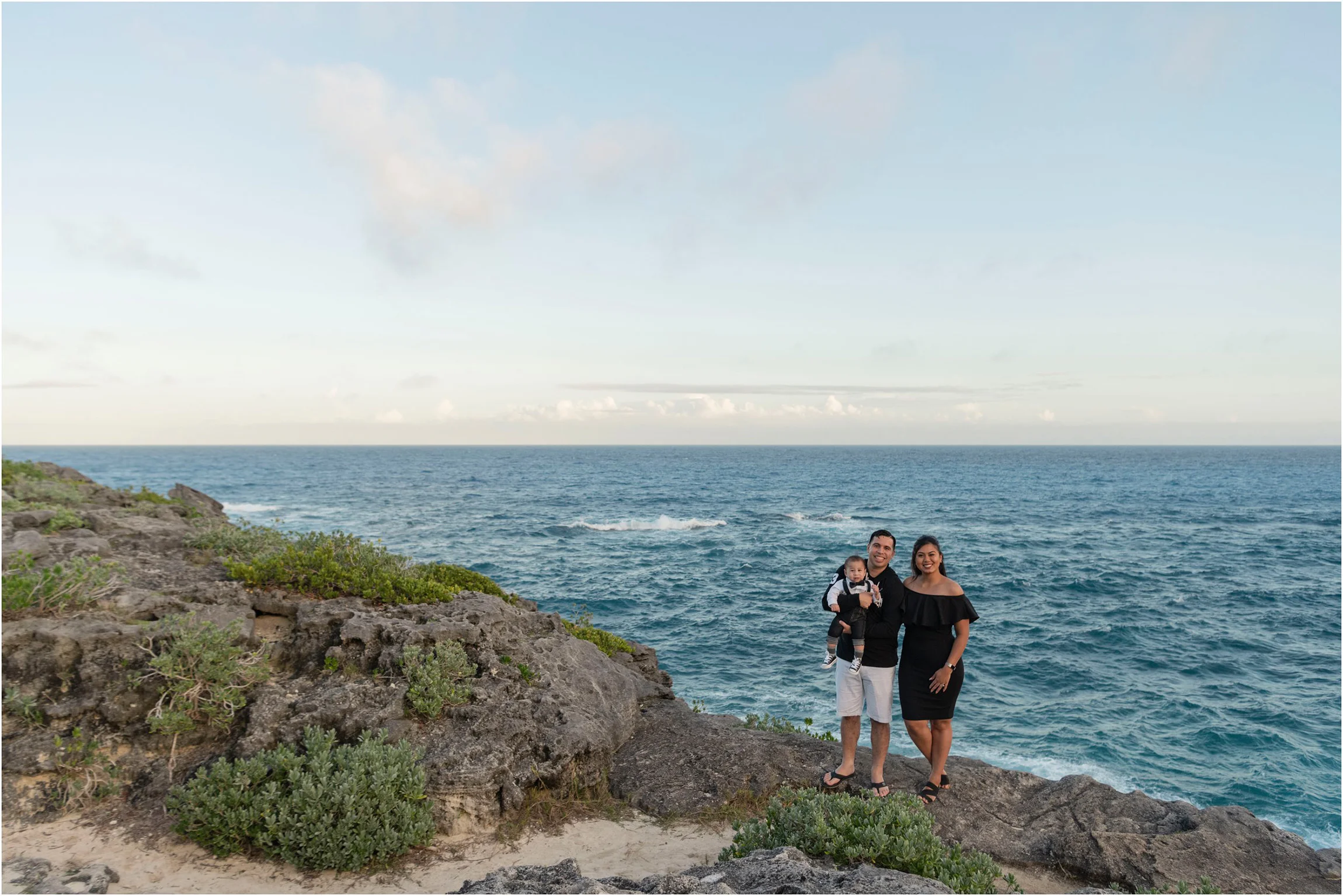 Portrait: Thavrie &amp; Family - Spittal Pond &amp; The Loren, Bermuda