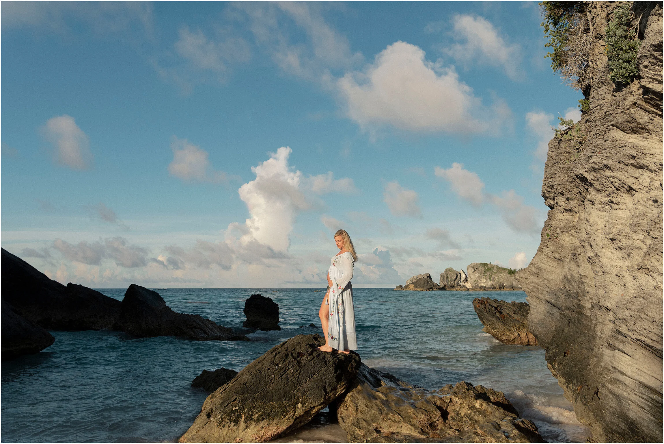 Maternity: Haley &amp; Matt - Horseshoe Bay Beach